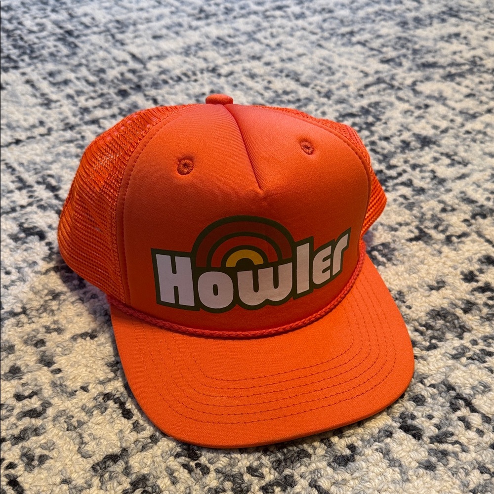 Howler Bros Orange Trucker Hat
